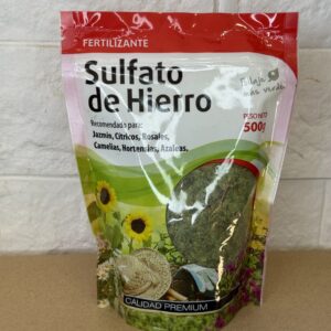 Sulfato de hierro